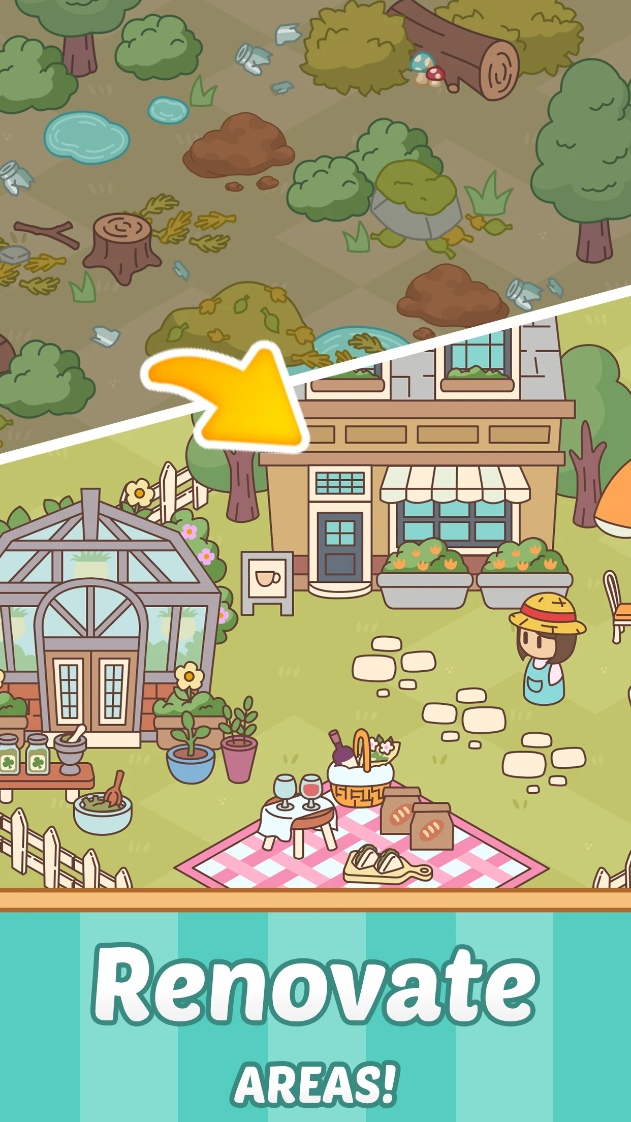 Merge Mend : Renovate Town screenshot